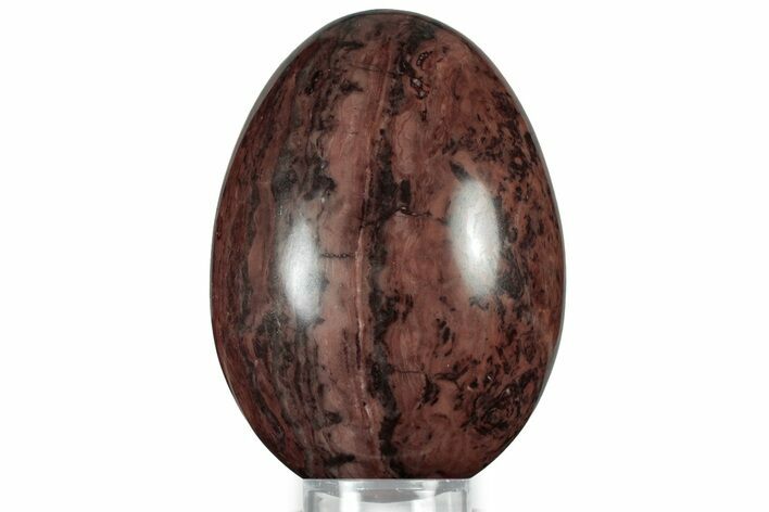 Polished Kona Dolomite Egg - Michigan #314485
